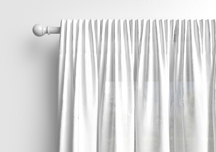 Casoria Voile, White Horizon - Made to Measure Curtains - Image 10